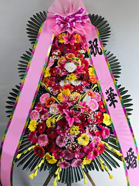 SW컨벤션센터 가장 인기있는 3단화환 기본형